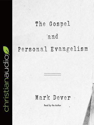 cover image of Gospel and Personal Evangelism